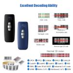 Small CCD Barcode Scanner 1D Wireless Portable Reader With Blue Tooth