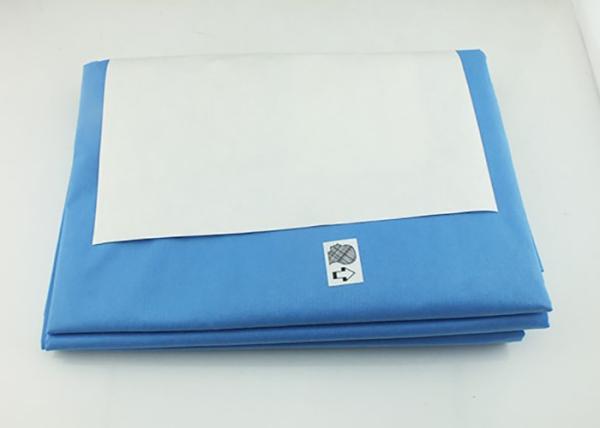 Quality Disposable Surgical Craniotomy Drape Color Blue Size 230*330cm or customization for sale