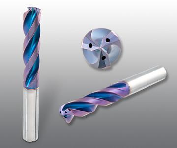 Quality High Durability 3-Flute Carbide Drill With Oil Hole High Efficiency CNC Machining for sale