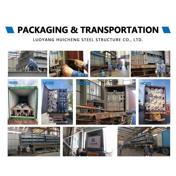 Large industrial steel building application