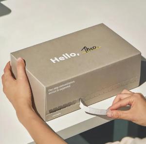 Custom Corrugated Cardboard Paper Folding Mailing Packaging Tear Strip Printed Self Sealing Mailer Shipping Gift Box