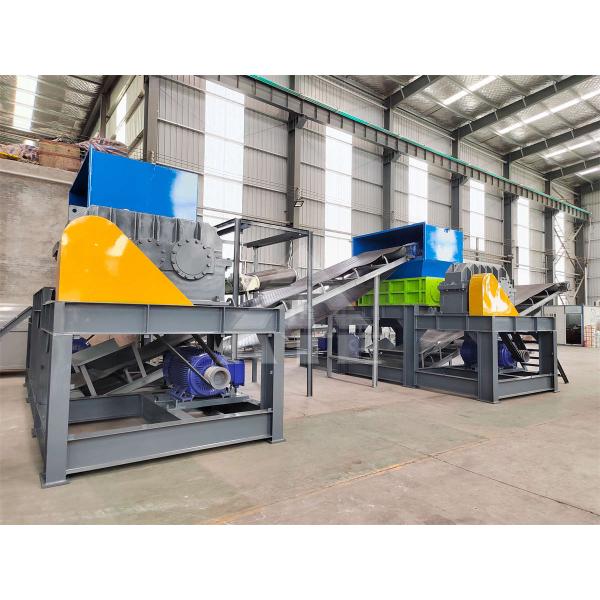 Industrial Scrap Metal Double Shaft Cable Tube Copper Cable Shredder