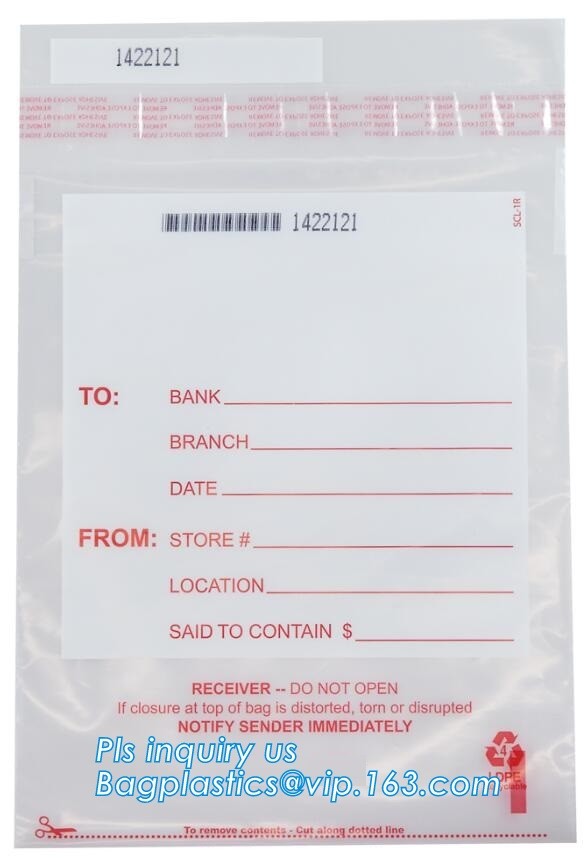 STEB Duty-Free Bags Alert Security Bag security bag Banking Products Bank Deposit & Currency Transfer Bags Retail Cash D