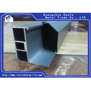 China Invisible Grilles Aluminium Window Track Protecting Children Falling wholesale