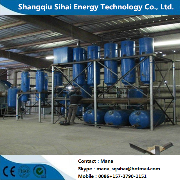 Waste Plastic Pyrolysis Machine with High Oil Output and User-friendly Control Panel