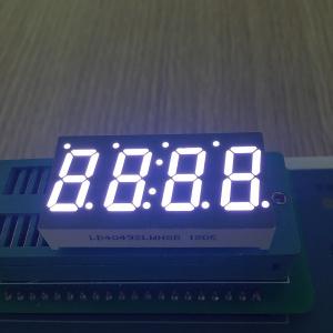 China Refrigerator Control 4 Digit Seven Segment Display 0.49&quot; Ultra White Custom Design wholesale