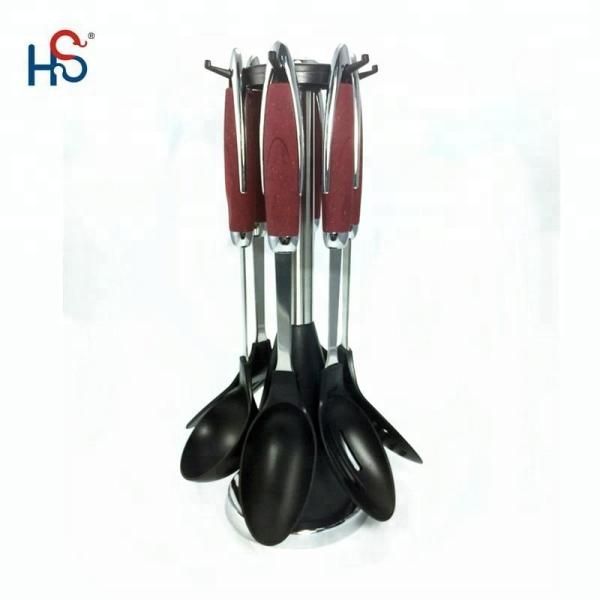 6650C Household Kitchen Utensils Baking Utensil Set with Convenient Stand