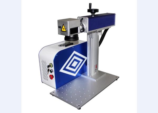 Quality 20W portable fiber laser marking machine with adjustable Z axis for sale