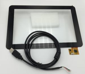 China 10.1 Inch Projected Capacitive Touch Screen With USB / I2C Port Multi Touch wholesale