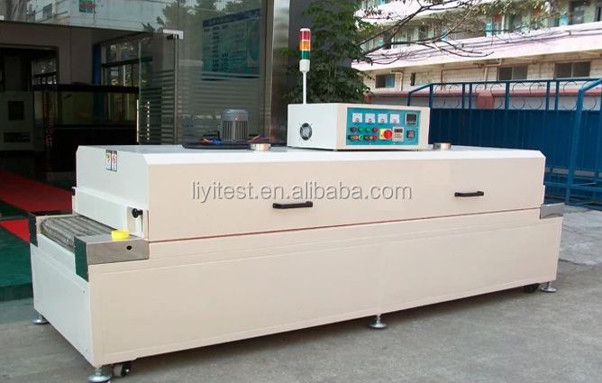 Industrial drying continuous tunnel furnace / tunnel kiln oven for rubber plastic