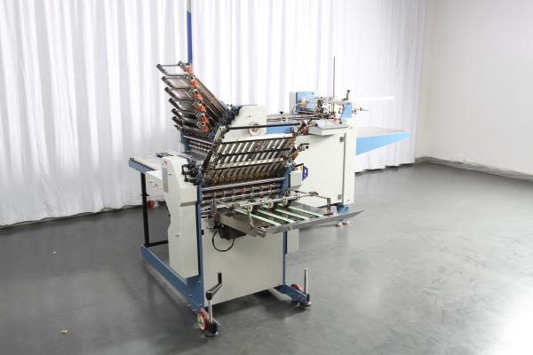 Quality Automatic Industrial Paper Folding Machine With Counting Eye ODM for sale