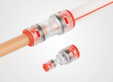 Reducer Micro duct Connectors with Locking Clips