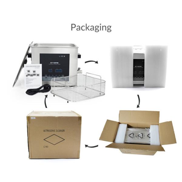 13L Heated Ultrasonic Cleaner 300W Ultrasonic Power With Basket