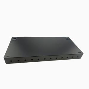 12 Port Fiber Optic Termination Box , Optical Network Terminal Box 1.0mm Thickness
