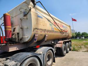 China U Type Rear Dump Trailer Used Heavy Duty Mechanical Suspension wholesale