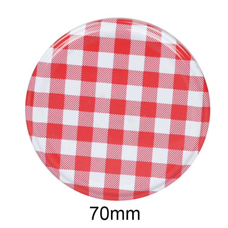 Custom Logo 38mm 43mm 48mm 53mm 58mm 63mm 70mm 82mm Golden Screw Caps Metal Lug Cap for Glass Jar