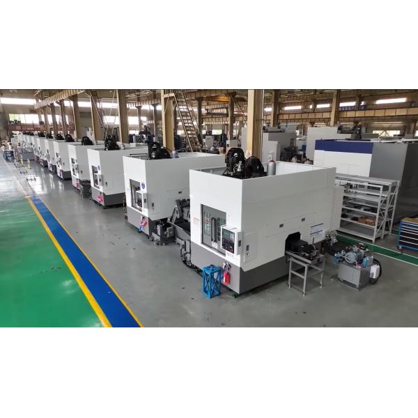 Inverted Vertical Lathe IVT35 Automatic Workpiece Grasping Automated Production Line CNC Lathe