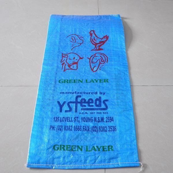 Quality 100% Virgin PP Woven Sack Bag 6 colors Printing For Feed Additive for sale