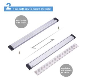 China 5.5W PIR Motion Sensor Night Light 500mm DC12V USB Rechargeable Motion Sensor on sale