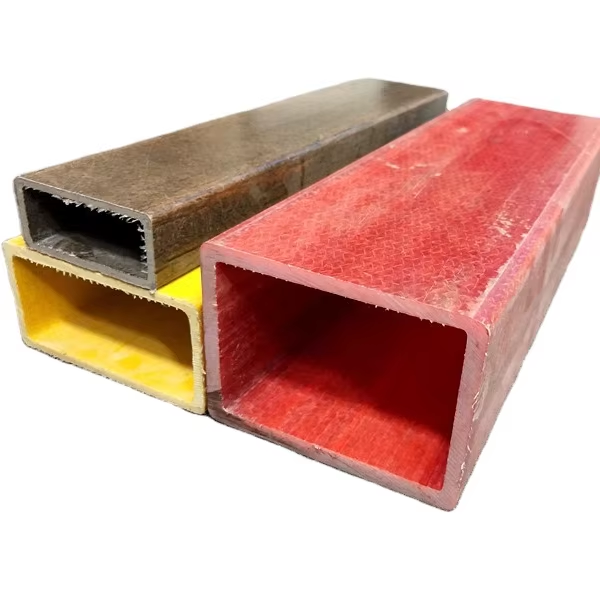 Pultrusion FRP Square Tube - High Strength lightweight Fiberglass Tube, Thermal