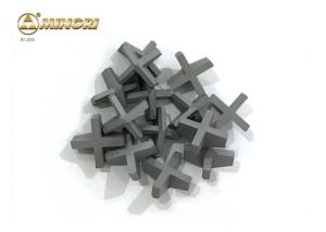 Steel Reinforced Cemented Carbide Tool Tips , Four Heads Carbide Tip Tool