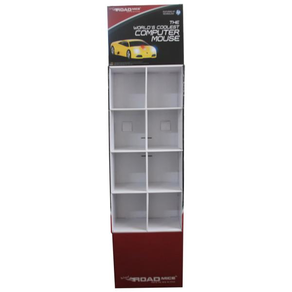 Quality Customized Corrugated Cardboard Display Stands For Mouse / Keyboard for sale