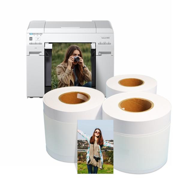 Quality Premium RC Minilab Photo Paper Inkjet Photo Paper Roll For Inkjet Printers for sale