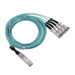 40G AOC Active Optical 10m HDMI Cable QSFP+ To 4x10G SFP+ Breakout IEC 60794
