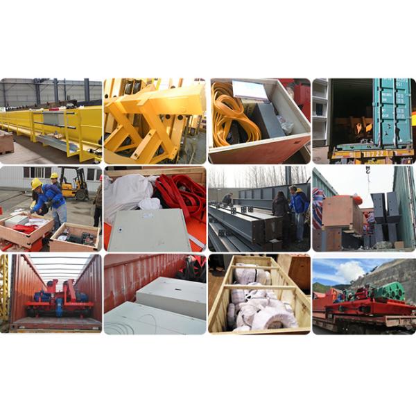 Double Girder Rail Mounted RMG Container Gantry Crane 45T Movable With Cantilever