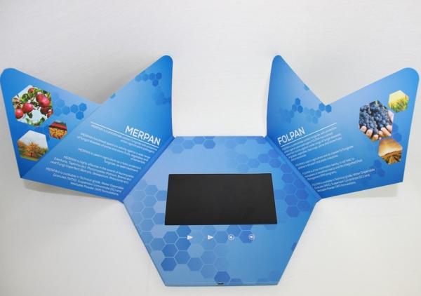 Quality promotional handmade Flip Book Video , company intruction lcd video mailer for sale