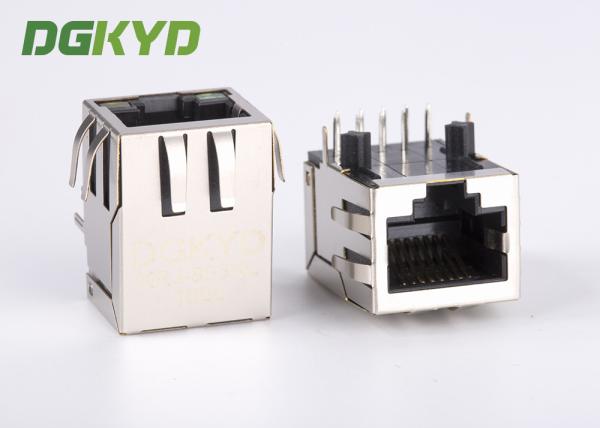 Quality Network PoE RJ45 Magnetics Jack Port With 10/100M Ethernet Transformer for sale