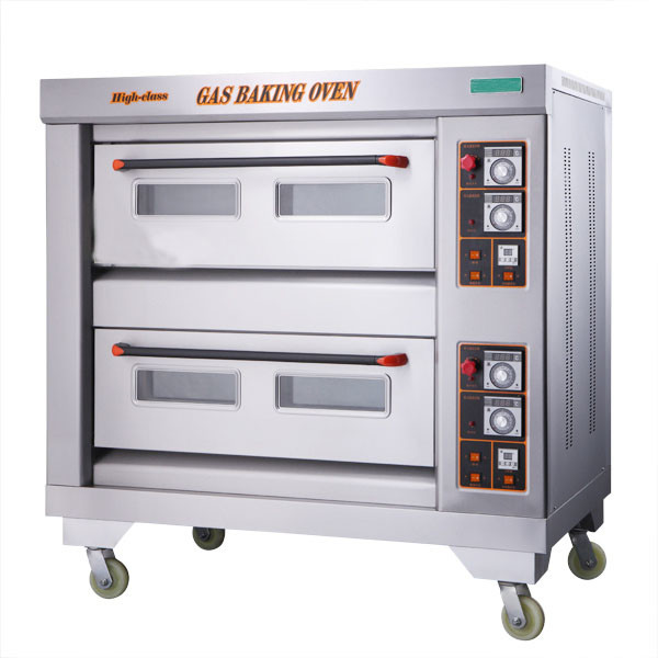 SS 430 Industrial Baking Oven Heavy Duty 120w 1340×900×1400mm Fire Monitor Device