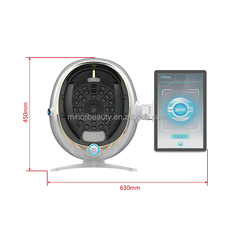 Skin Analyzer with 36 Million Pixels Camera and Pigmentation Analysis Function at Design