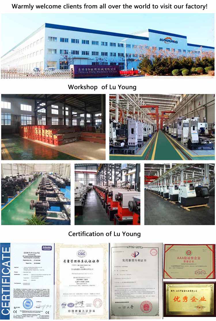 High Precision Tck56 Slant Bed Cnc Lathe Machine Aluminum Steel Brass Parts