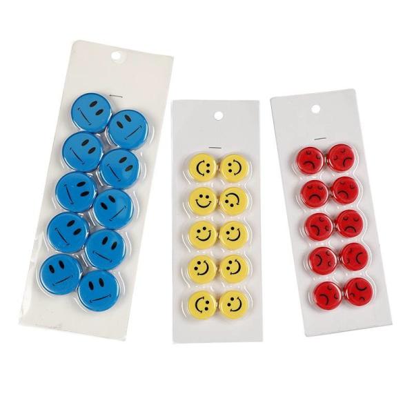 Number Round Whiteboard Magnetic Button Custom Dia10mm 15mm 20mm 25mm