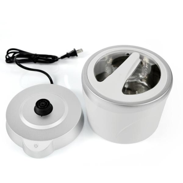 One Button Household Ultrasonic Cleaner With Detachable Tank Round Shape