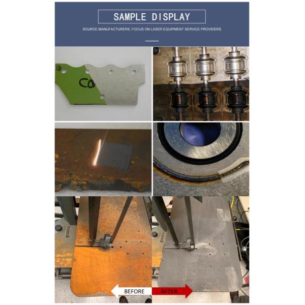 THK Guiderail 60W Portable Laser Rust Remover for Metal Paint Removal at Lightweight and Affordable