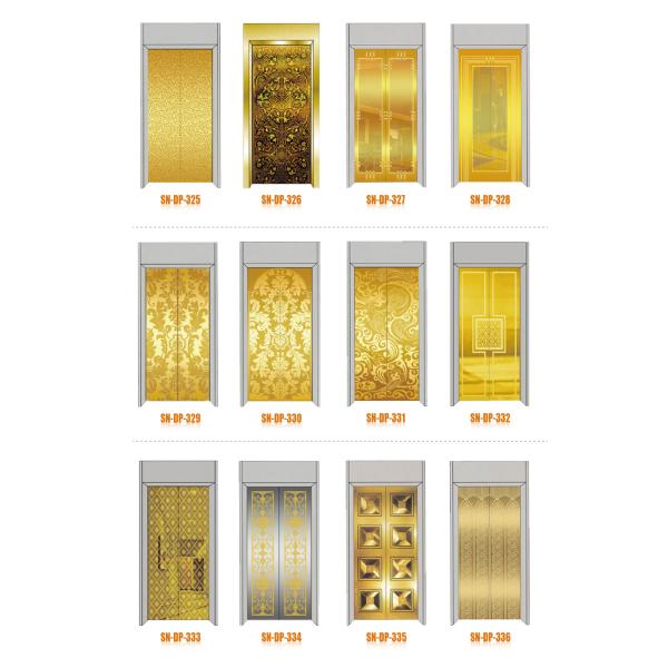 Residential Platform Illumination Elevator Cabin Decoration Elevator Door Panel