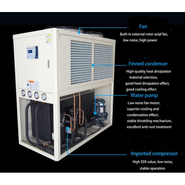 KUB2500 Made in China Air cooled compact chiller 25HP compressor water chillers