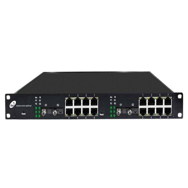 Rack Mount 1000M Gigabit Ethernet Fiber Switch , Managed Gigabit Ethernet Switch