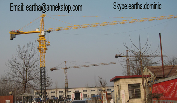 5613 8t tower crane for construction building project