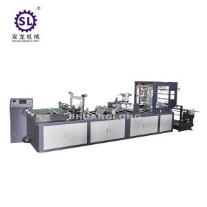 Polythene self closing zip lock bag making machine 8000*2920*1970 mm dimension