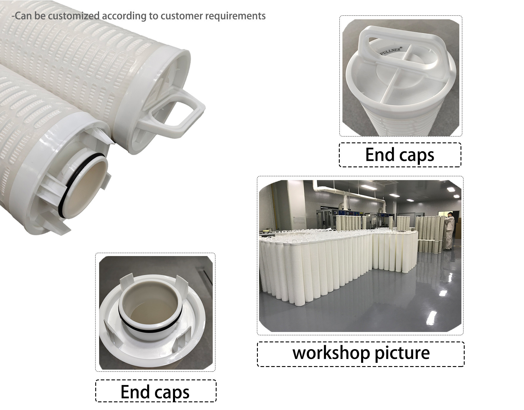 High Strength PP Cent Core High Flow Filter Cartridge For Water RO Pre Filtration