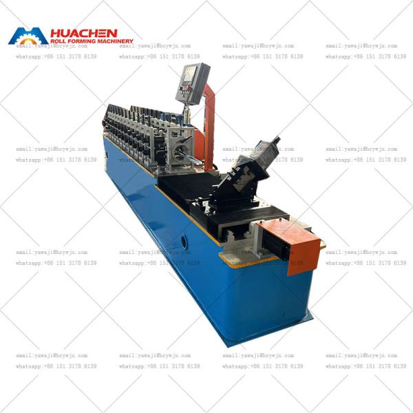 Quality Multiple Size Hot-Dipped Galvanized Coating  Strut Slotted Channel Roll Forming Machine for sale