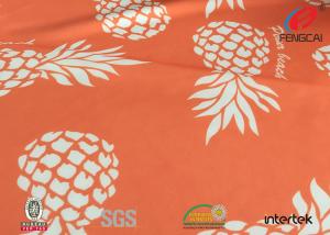 China UPF 50 digital printing lycra polyester spandex fabric with your own design wholesale