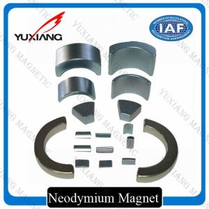 China Sever Motor Neodymium Iron Boron Magnets , N38SH Tiny Strong Magnets OEM / ODM wholesale