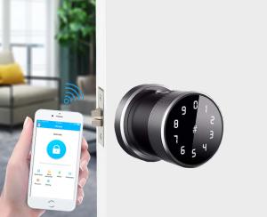 Finger Print Access Door Keyless Bluetooth Lock Intelligent With Mobile App