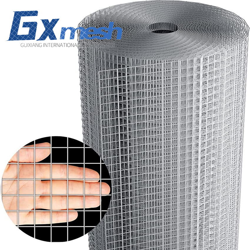 Galvanized Welded Cage Wire Poultry Netting Square Chicken Snake Fencing for sale