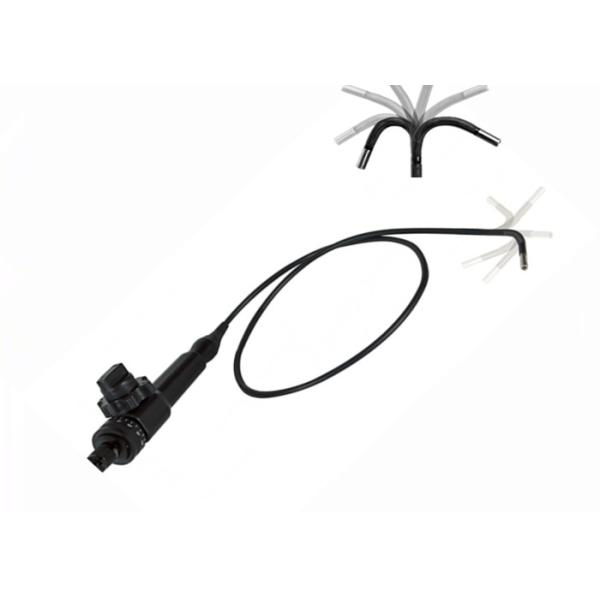 Handheld Industry endoscope with 6mm camera lens 4-way tip articulation Single layer mesh weaving 3M cable