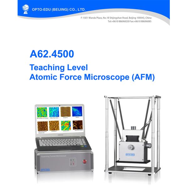 Opto Edu Teaching Level Atomic Force Microscope with 20×20um XY Scan Range 0.2nm Resolution and 2.5um Z Scan Range